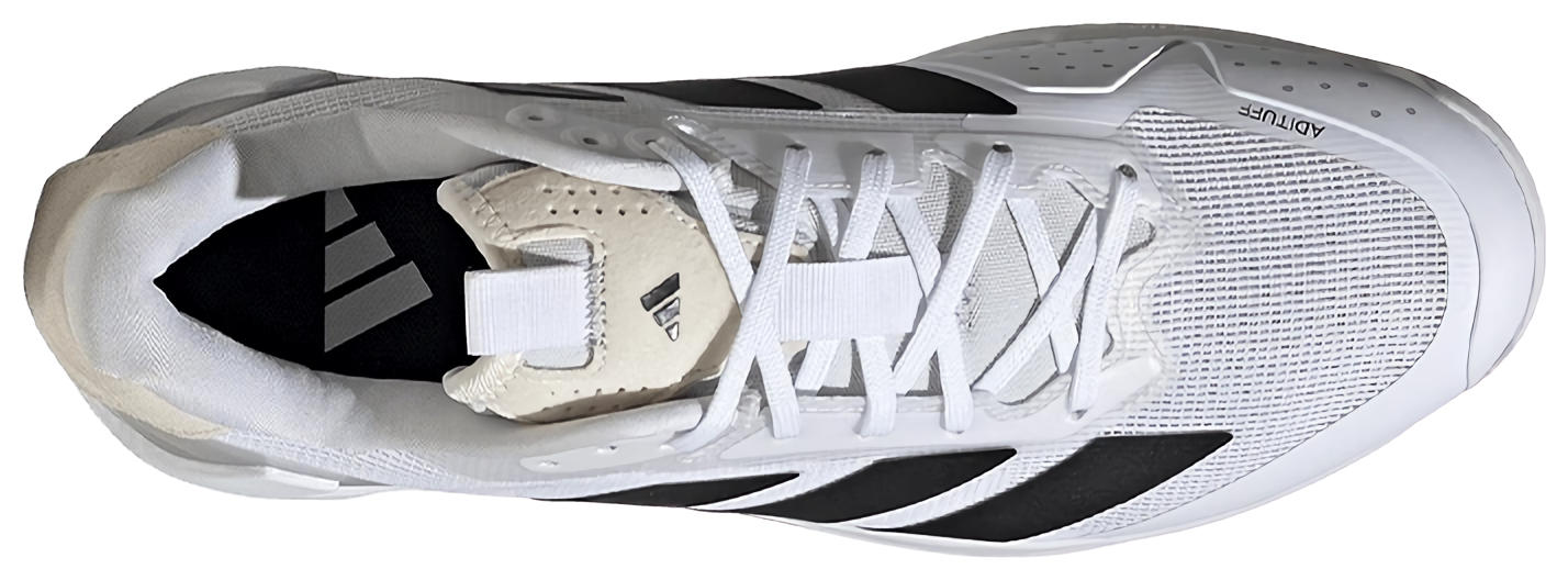 Кроссовки мужские Adidas Adizero Ubersonic 5 M, Белый/Черный/Серебро (р. EUR 44)