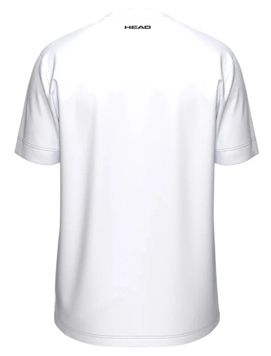 Футболка для мальчиков Head Topspin T-Shirt B, Белые (140 см)