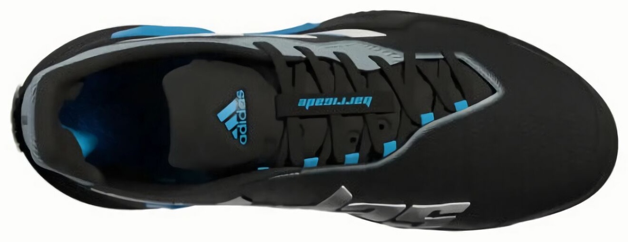 (EU) Кроссовки мужские Adidas Barricade, H02047, Черные (р. 45,3)
