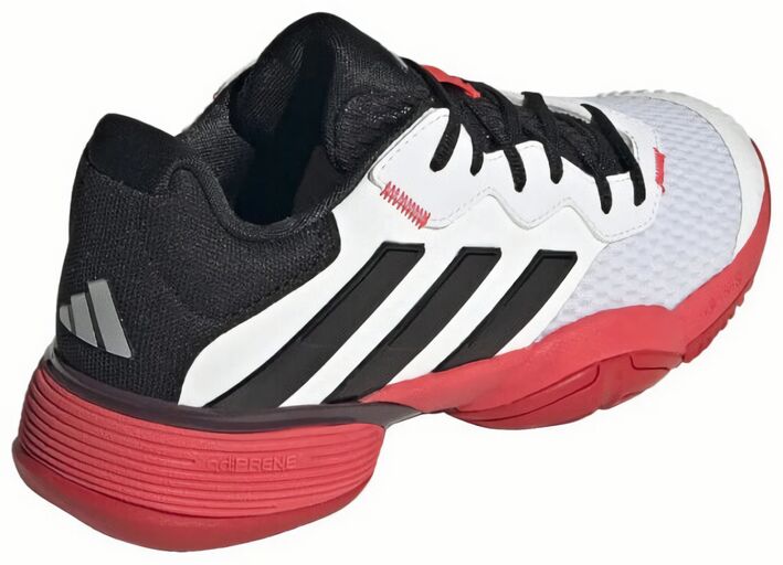 (EU) Кроссовки детские Adidas Barricade K, IH5545, Бело-Черные (р. 32)