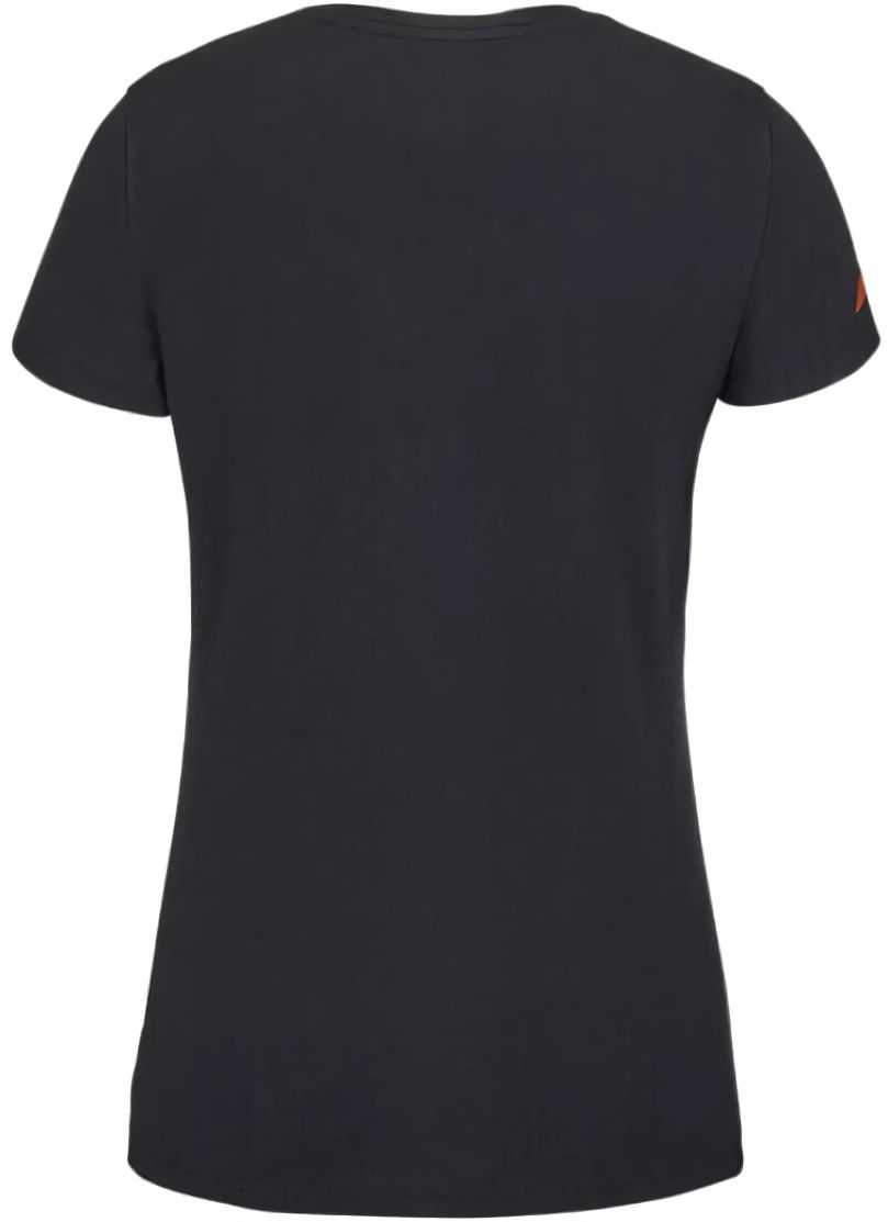 (EU) Футболка женская Babolat Exercise Flag Tee, Чёрная (XS)