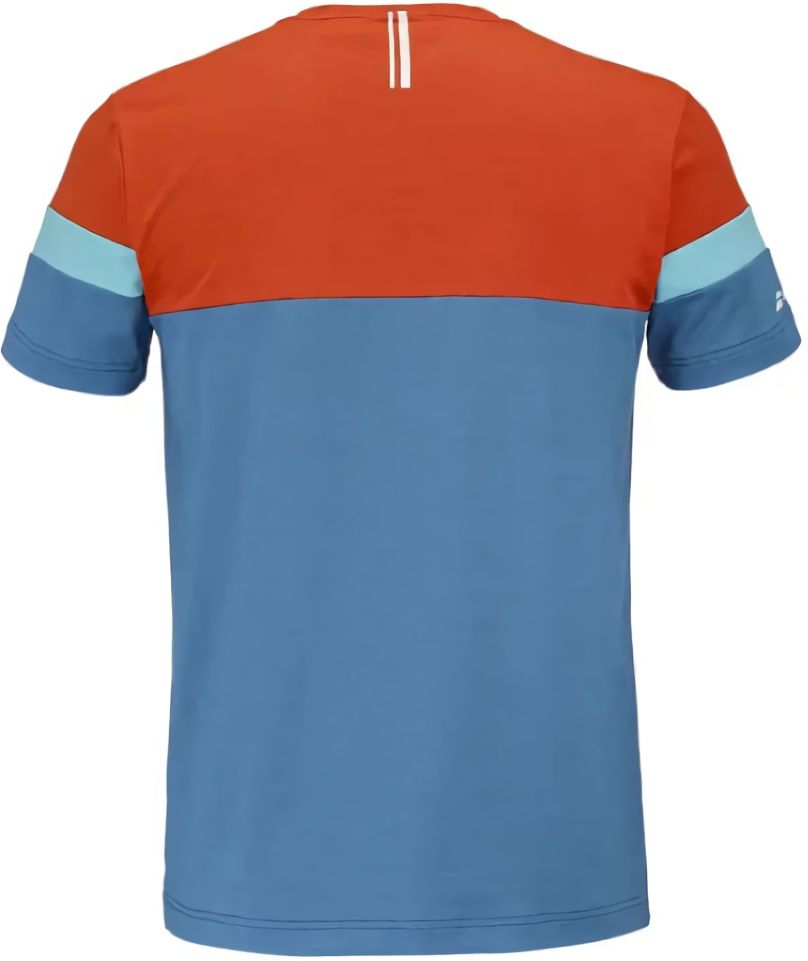 (EU) Футболка мужская Babolat Performance Pro, Оранжевая;Синяя (L)
