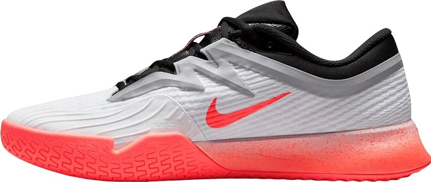 Кроссовки мужские Nike Court Air Zoom Vapor Pro3 HC Premium, Белые/Оранжевые/Серые (р. 43)