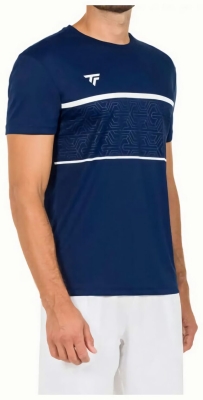 (EU) Футболка мужская Tecnifibre Team Tech 22TETE, Синяя (M)