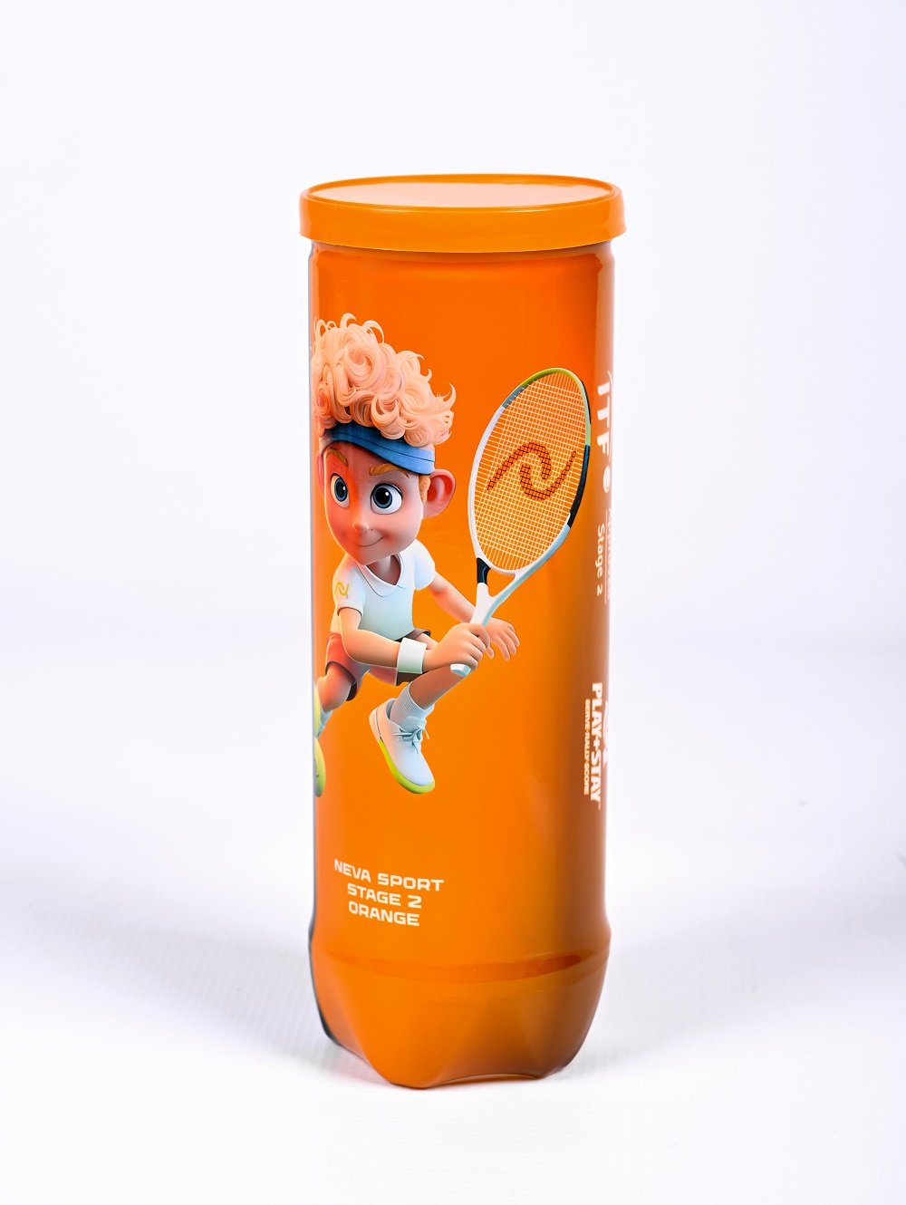 Мячи для тенниса Neva Sport Orange, 24 банки (3 шт в банке)