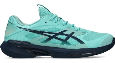 (EU) Кроссовки мужские Asics Solution Speed Ff 4 Clay Turquoise 1041A533, Синие (р. 41.5)