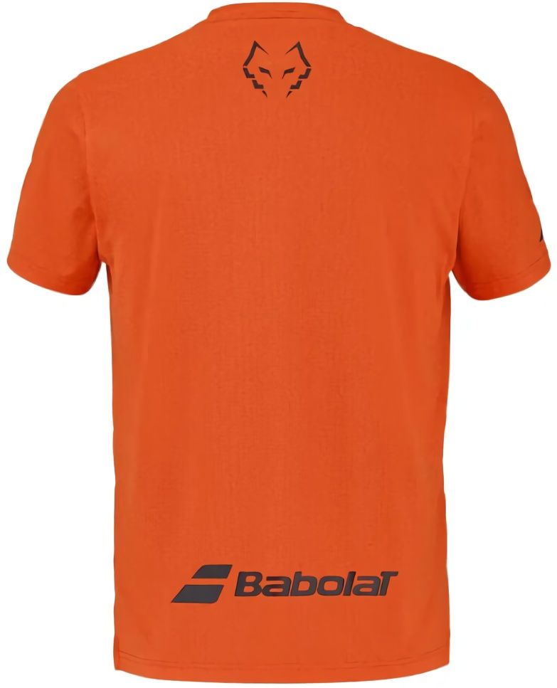(EU) Футболка мужская Babolat Juan Lebrón, Оранжевая (L)