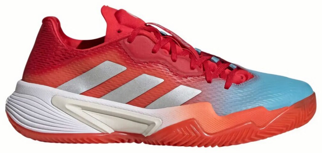 (EU) Кроссовки женские Adidas Barricade, HQ8427, Красные (р. 41,5)