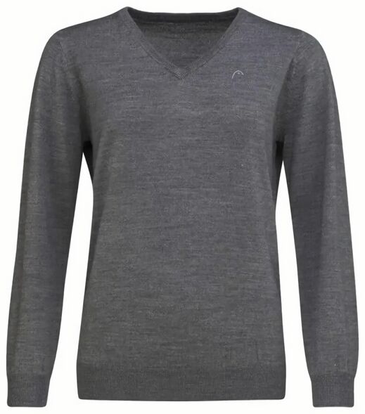 (EU) Свитшот женский Head с вырезом, Серый (L)