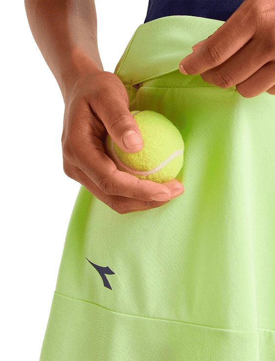 Юбка женская Diadora L. Core Skirt W, Лайм (XS)