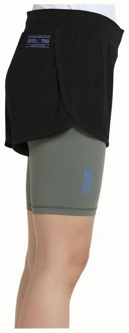 (EU) Шорты женские Bullpadel Teixel, Чёрные (XL)