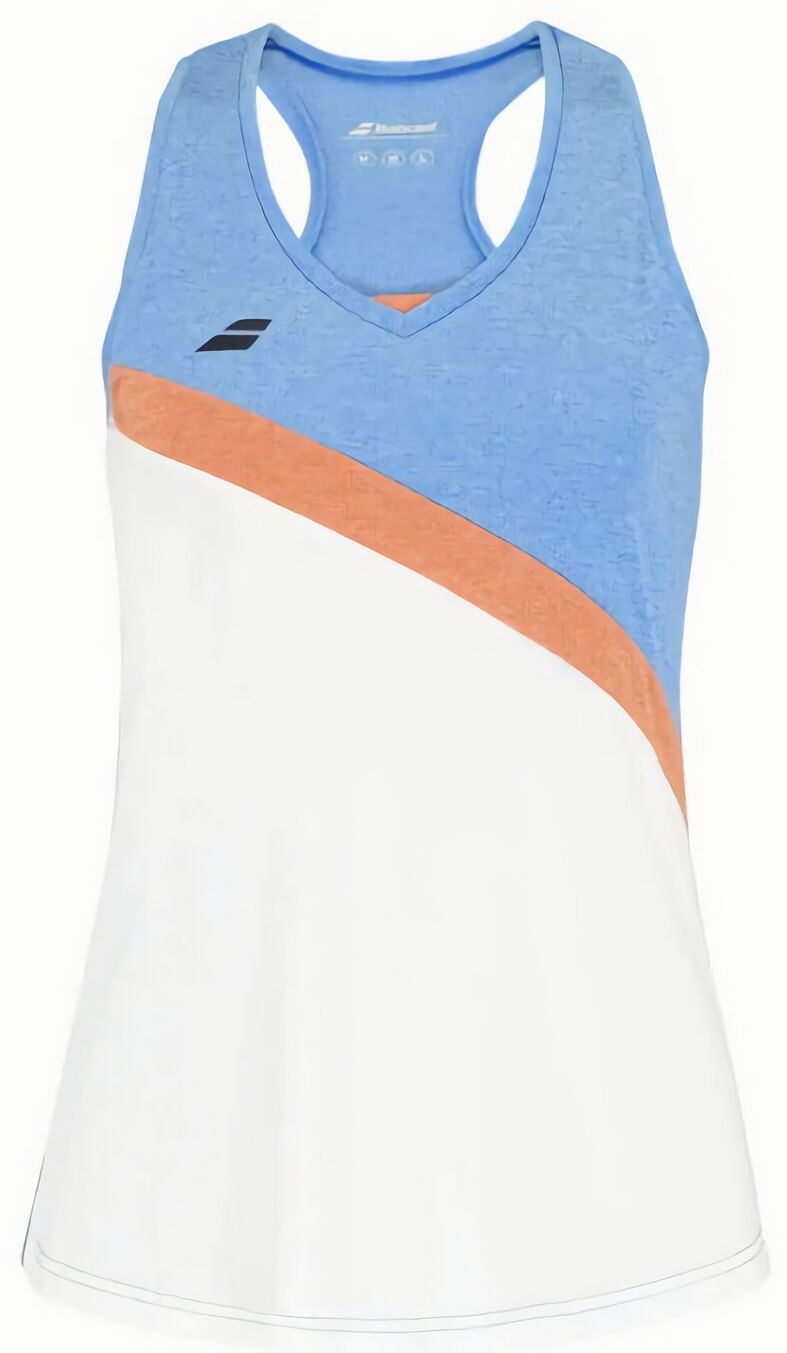 (EU) Топ женский Babolat Play, Белый (S)