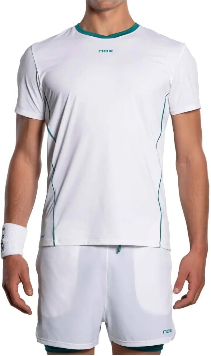 (EU) Футболка мужская Nox Pro, Белая (2XL)