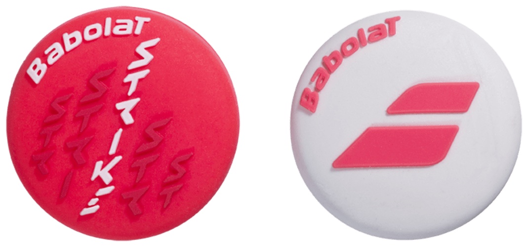 Виброгаситель Babolat Strike Damp, 2 шт, Белый/Красный