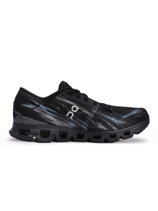 On Cloud X4 Running Shoes Men's Low Top Blue