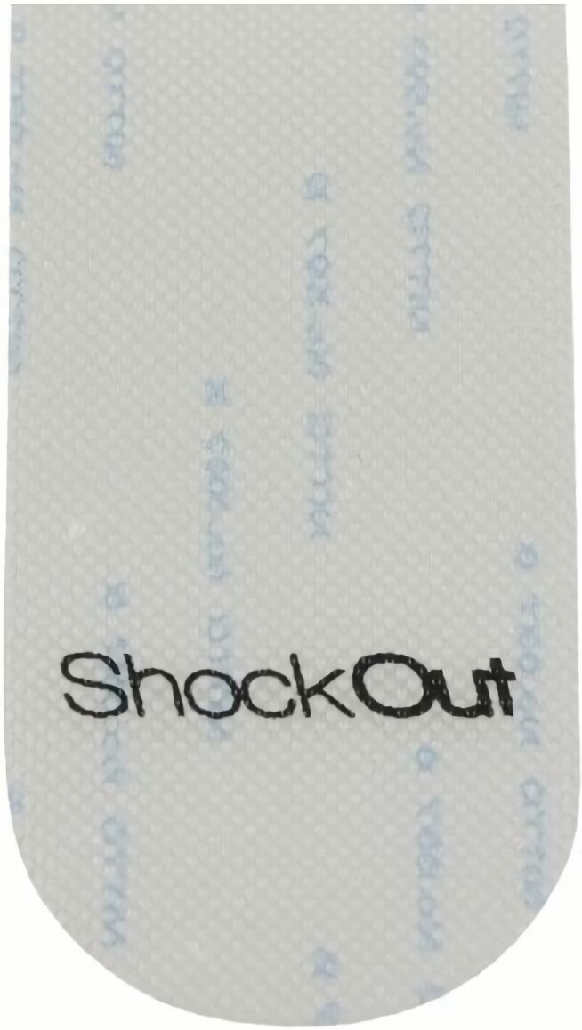 (EU) Защита обода для ракетки ShockOut,100-0057, Прозрачная