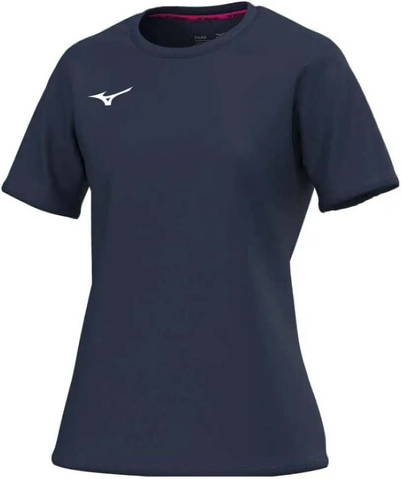 (EU) Футболка женская Mizuno Team, Голубая (M)