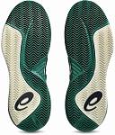 Кроссовки мужские Asics GEL-RESOLUTION X CLAY, Темно-синий/Белый/Зеленый, для грунтового корта (р. 46,5)