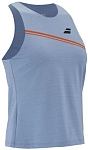 (EU) Майка женская Babolat Play, Серая;Синяя (M)