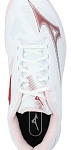 (EU) Кроссовки женские Mizuno Wave Exceed Court All Court White/Pink Women 61Ga2519, Белые (р. 42.5)