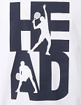 Футболка мужская Head Vision T-Shirt M, Белая/Синяя (L)