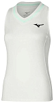 (EU) Майка для женщин Mizuno Frontier Tank Top, Белая (M)