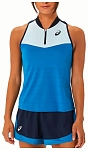 (EU) Майка женская Asics Match, Синяя (XS)