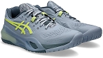 Кроссовки мужские Asics GEL-RESOLUTION X, Серые/Жёлтые, теннисные (р. 27,5)