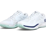 (EU) Кроссовки женские Wilson Rush Pro Ace Turquoise Junior Wrs337600, Белые (р. 38 2/3)