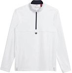(EU) Ветровка мужская Wilson Elevate Performance Half Zip, Белая (2XL)