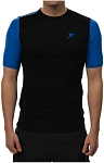 (EU) Футболка мужская Drop Shot Aker, Чёрная (XL)