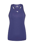 Топ женский Diadora L Core Tank W, Голубой Нью-Йорк (S)