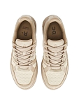 On The Roger Clubhouse Fabric Breathable Casual Running Shoes Men's Beige