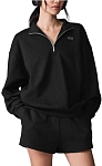 (CN) Свитшот унисекс Alo Yoga Accolade Sweatshirt, Чёрный (M)