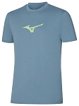 (EU) Футболка мужская Mizuno Athletics, Серая (S)