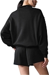 (CN) Свитшот унисекс Alo Yoga Accolade Sweatshirt, Чёрный (M)