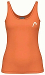 (EU) Майка женская Head Spirit II, Оранжевая (S)