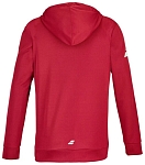 (EU) Толстовка мужская Babolat Juan Lebrón с капюшоном, Красная (L)