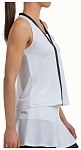 (EU) Безрукавка женская Bullpadel Talita, Белая (XL)