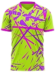 Футболка мужская TeamRush M, Салатовая/Розовая (M)