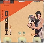 (EU) Мячи для падел тенниса Head Padel Team, коробка 3 банки (3 шт в банке)