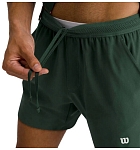 (EU) Шорты мужские Wilson Турнир V2 - 7", Зелёные (2XL)