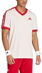 Футболка мужская Adidas Heritage Tee M, Белая/Красная (M)