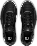 (EU) Кроссовки мужские Wilson Rush Tour 5 Clay Black/White/Yellow Wrs337620, Чёрные (р. 42 2/3)