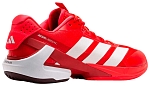 Кроссовки мужские Adidas Adizero Ubersonic 5 Clay, Прозрачный Красный/Нулевой Металлик/Рубиновое Сияние, для грунтовых кортов (р. )