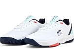 (EU) Кроссовки мужские Wilson Courtglide Padel White/Blue, Белые (р. 42 2/3)