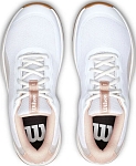 (EU) Кроссовки женские Wilson Intrigue Lite White/Pink Women Wrs338300, Белые (р. 41 1/3)