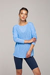 Лонгслив женский SURE ADCX42003, Голубой (M/L)