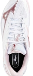 (EU) Кроссовки женские Mizuno Wave Exceed Court All Court White/Pink Women 61Ga2519, Белые (р. 42.5)