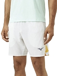 Шорты мужские Mizuno Daybreakers 8in Shorts M, Белые/Оранжевые (S)